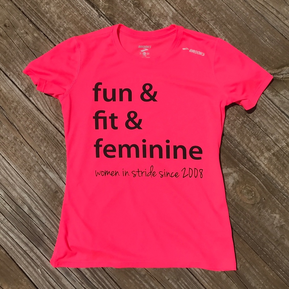 Fun & Fit & Feminine Polyester Athletic Top